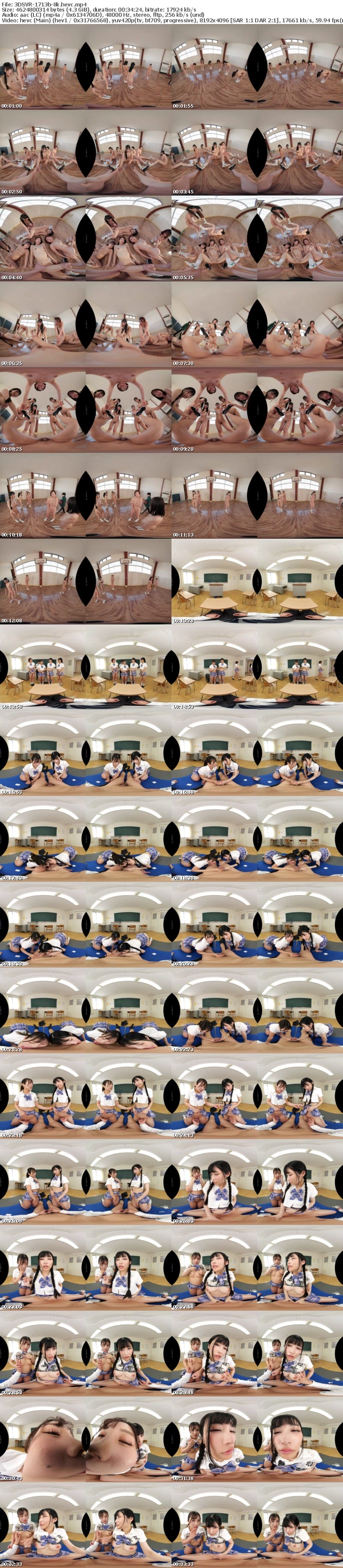 [VR] 3DSVR-1713 【VR】【8K】校則改革VR 第15条3項スカートは常に下着が見える丈の物を着用すること