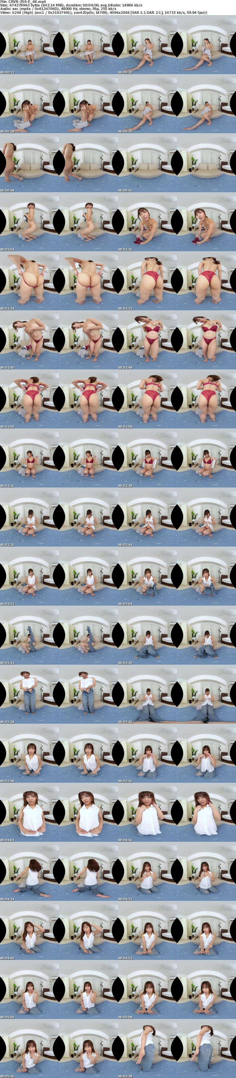 [VR] CRVR-356 【VR】【8KVR】ヤリたい時に現れて一発ヤったら去っていく…隣のお姉さんの性欲強めな美尻は今日も僕の指を求めてる 水川潤