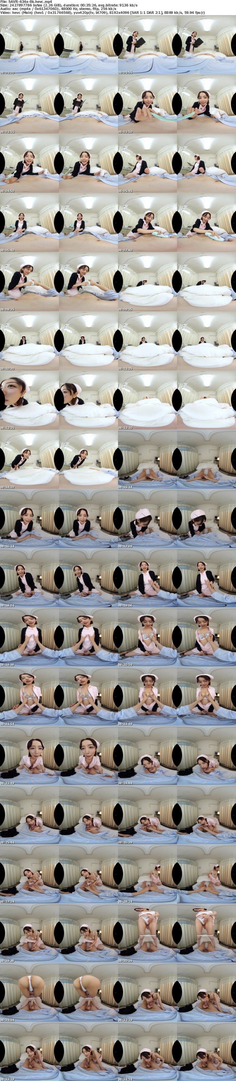 [VR] SAVR-634 【VR】痴女ナースの真夜中フェラチオ回診 消灯中に精子が溜まると抜きに来て、金玉からっぽになるまで止まらない追撃舐め搾精 美咲かんな