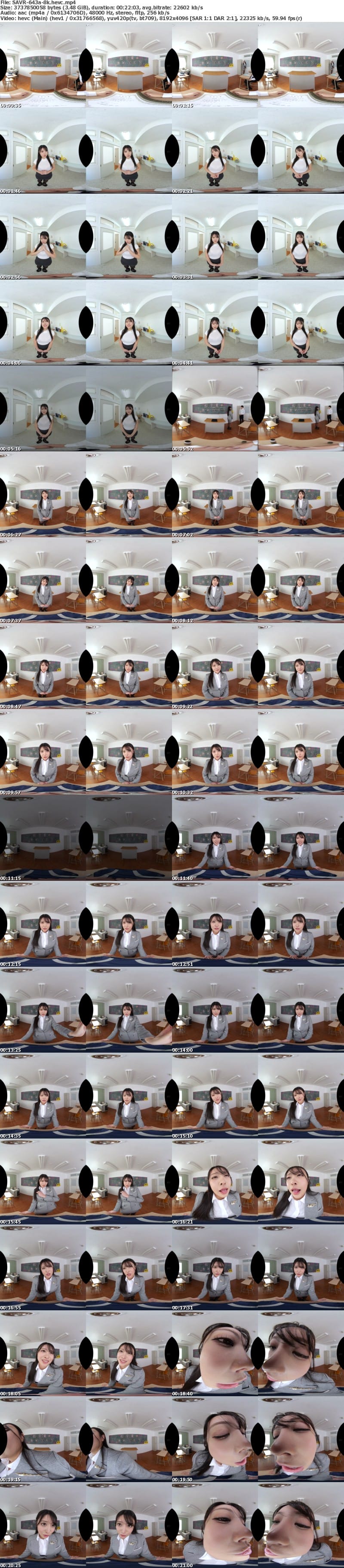 [VR] SAVR-643 【VR】旅立ちの日、憧れの美人教師にチ●ポを貪り尽くされた生ハメ童貞卒業式 潤うるる