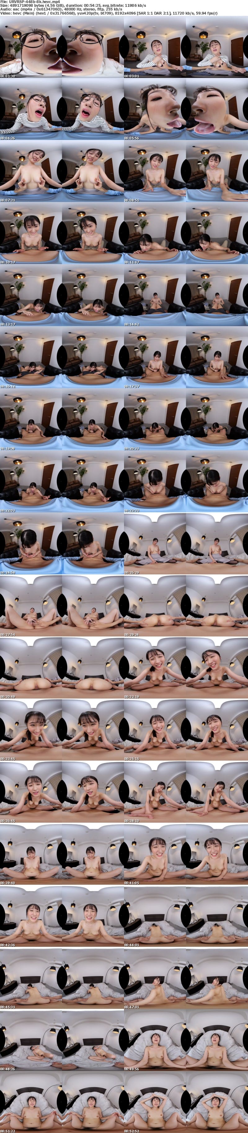 [VR] URVRSP-448 【VR】【8K VR】【地味眼鏡】の図書館司書は脱いだらめちゃシコドスケベセフレ 沙月ふみの