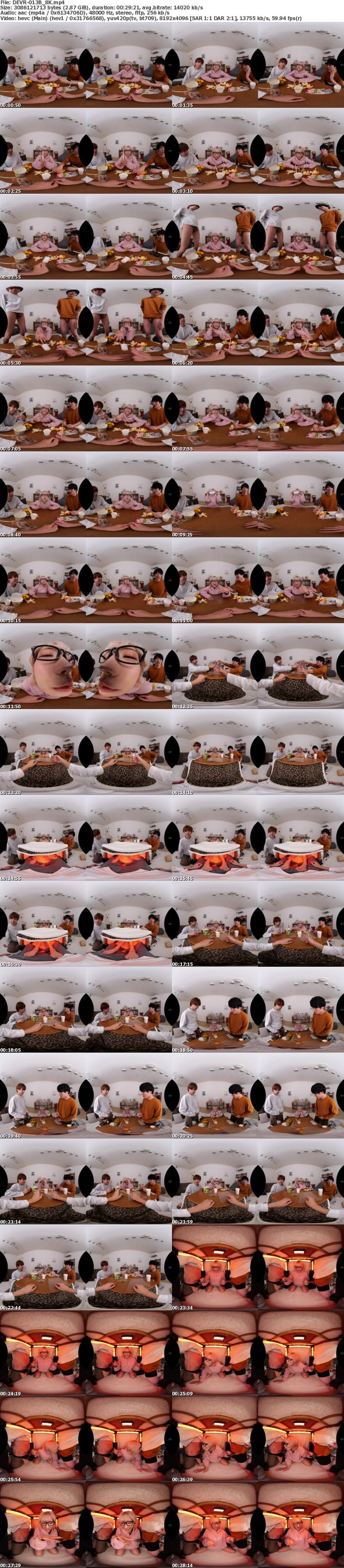 [VR] DEVR-013 【VR】「寒いしダルくて出れない」無気力ギャルとコタツ王様ゲームで密着汗だくSEX 春陽モカ