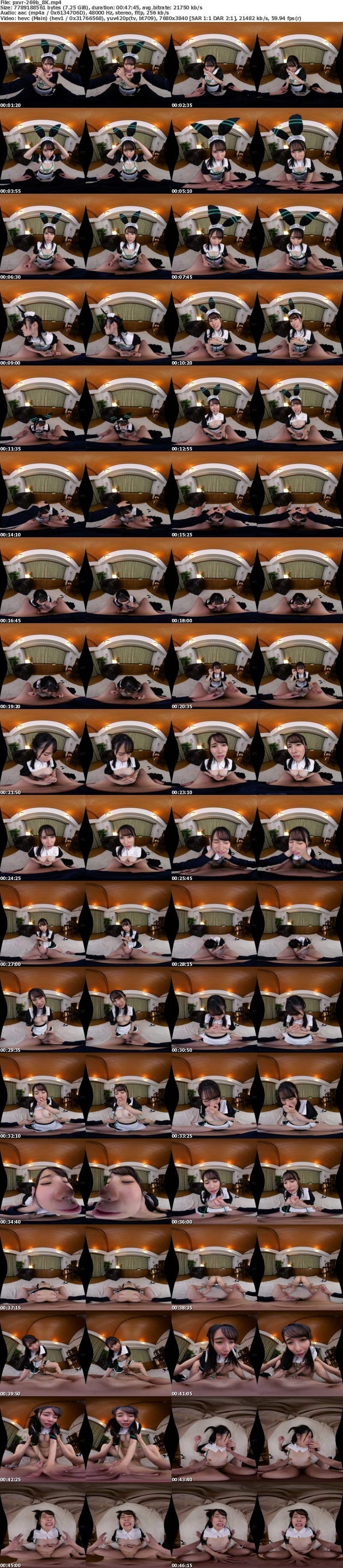 [VR] PXVR-269 【VR】夫の借金の為に逆バニーガール姿で「たっぷり生中出ししてください…」と言わされる！ 松井日奈子【8K】