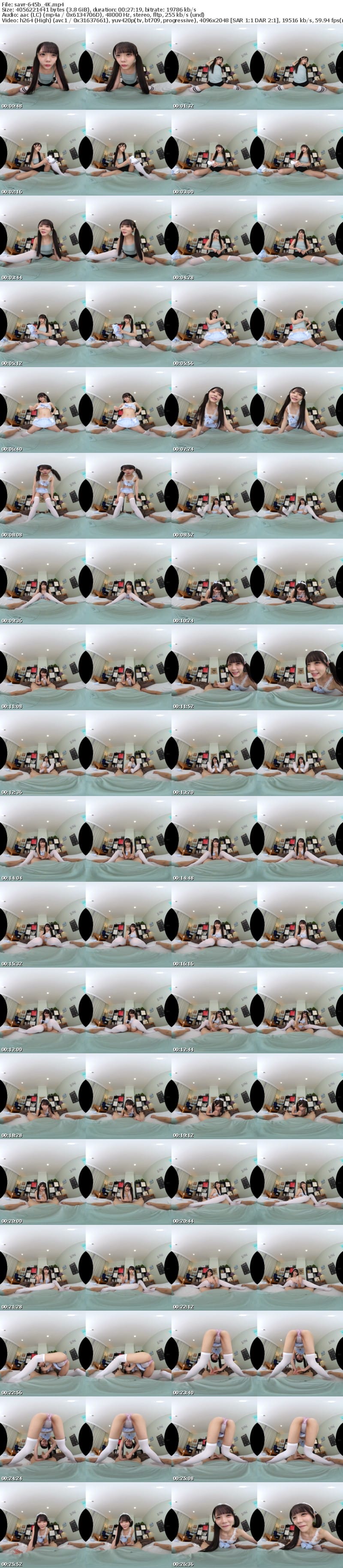 [VR] SAVR-645 【VR】ボクの心を鷲掴みにする15cmのスキ間に存在する魅惑の絶対領域 モデル体型太もも爆ヌキ性交！！ 美澄玲衣