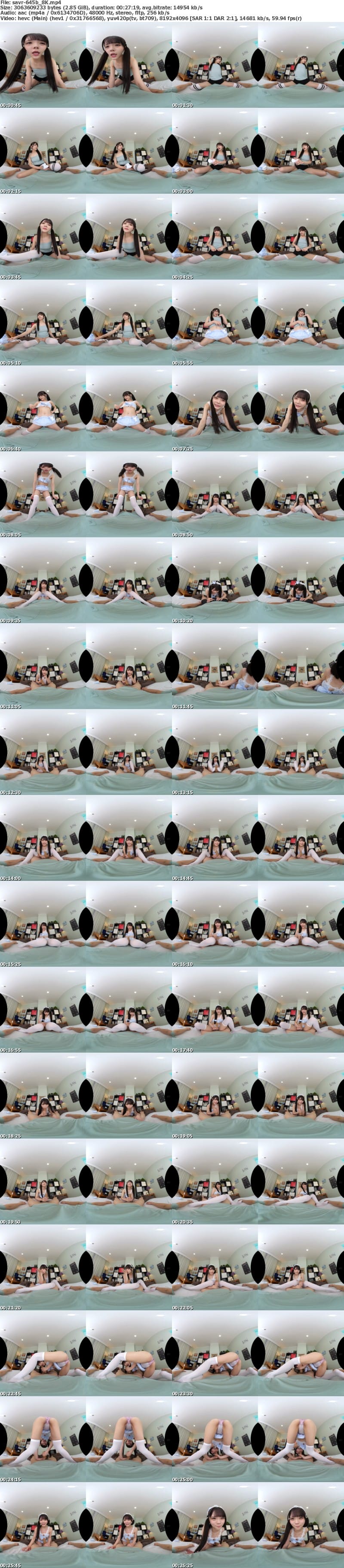 [VR] SAVR-645 【VR】ボクの心を鷲掴みにする15cmのスキ間に存在する魅惑の絶対領域 モデル体型太もも爆ヌキ性交！！ 美澄玲衣