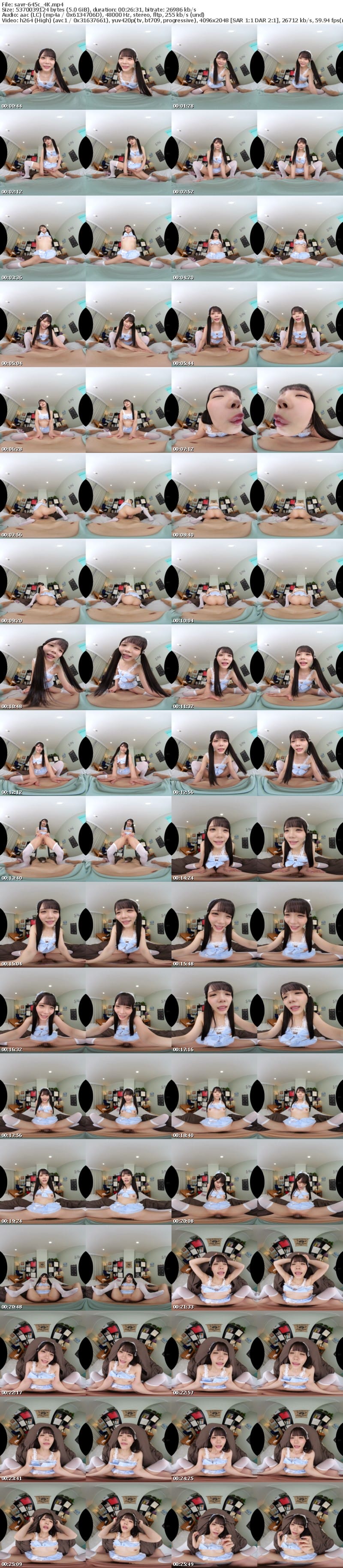 [VR] SAVR-645 【VR】ボクの心を鷲掴みにする15cmのスキ間に存在する魅惑の絶対領域 モデル体型太もも爆ヌキ性交！！ 美澄玲衣