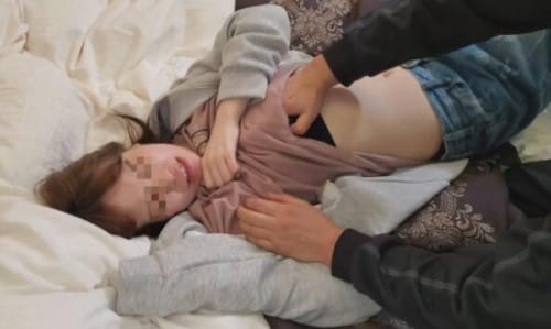 FC2 PPV 4690199 34%OFF! 押し倒され無理矢理色白美乳の体を弄り回され抵抗も虚しく快楽でメス落ちして強制中出しされた色白美乳妻。**sjzspyxxs