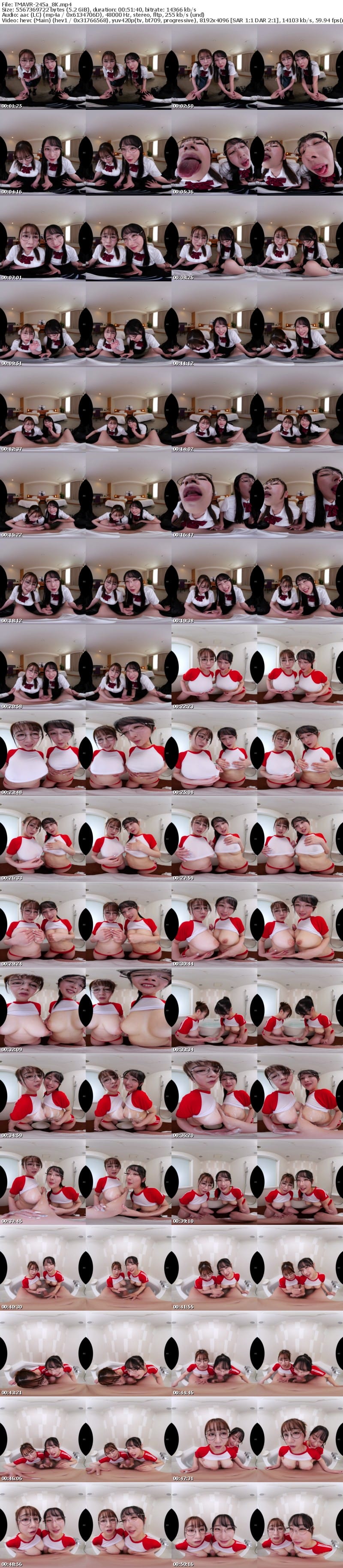 [VR] TMAVR-245 【VR】むっちりメガネ巨乳生徒会に呼び出されて性欲が枯れるまで搾精された件