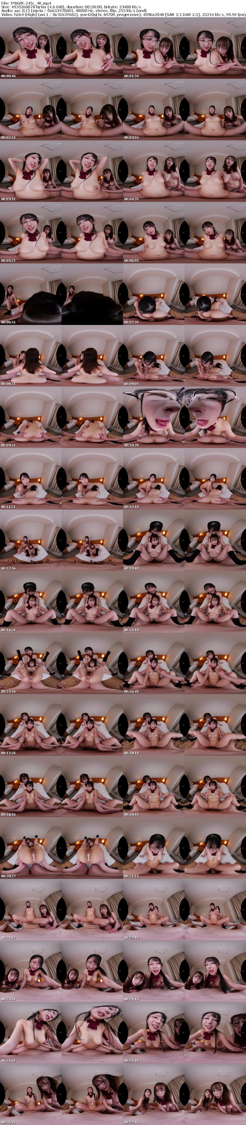 [VR] TMAVR-245 【VR】むっちりメガネ巨乳生徒会に呼び出されて性欲が枯れるまで搾精された件