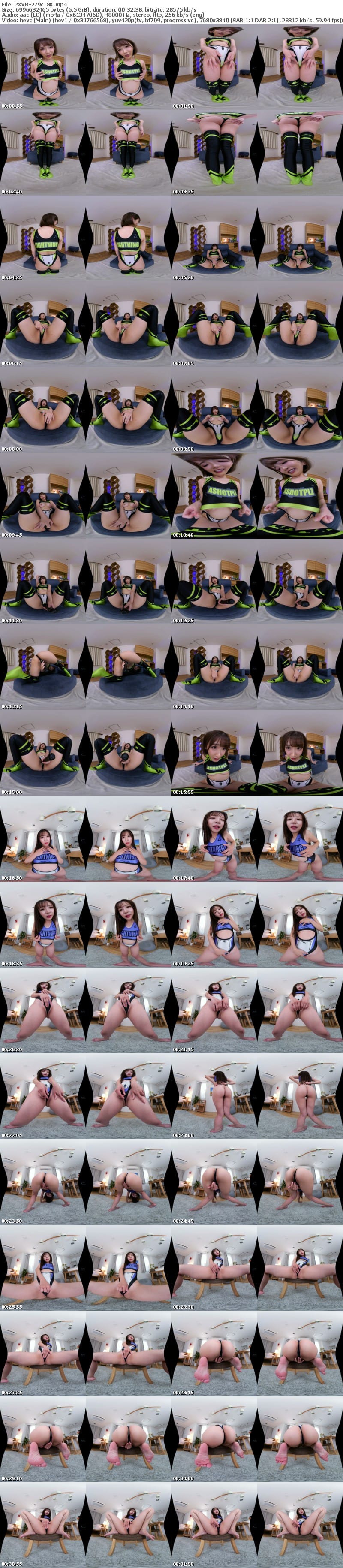 [VR] PXVR-279 【VR】鬼ハイレグ！！ エグい食い込み眼前接近オナニー【8K】