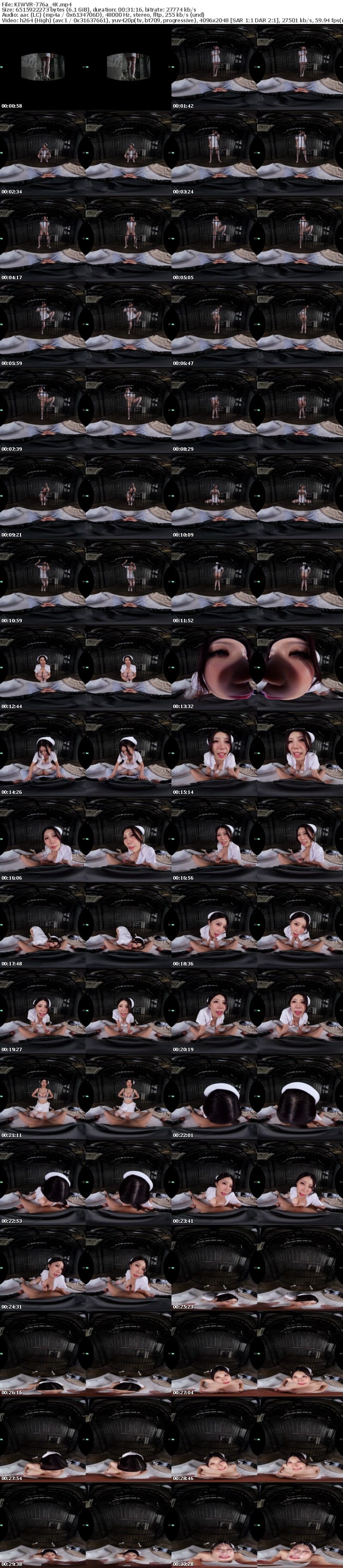 [VR] KIWVR-776 【VR】【8K】禁欲限界囚人のザーメン大量搾り担当 監獄専属パイズリナース 谷あづさ