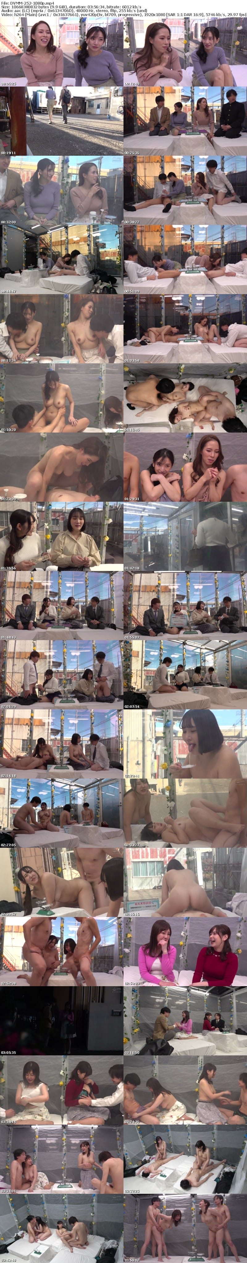 DVMM-252 顔出しMM号 美人妻限定 ザ・マジックミラー 仲良しママ友対抗！童貞逆ナンパ射精バトル！！ 5 出会ったばかりの年下童貞を人妻が恥じらいながらも手コキ・オナホコキ・フェラ！筆おろし中出し！！