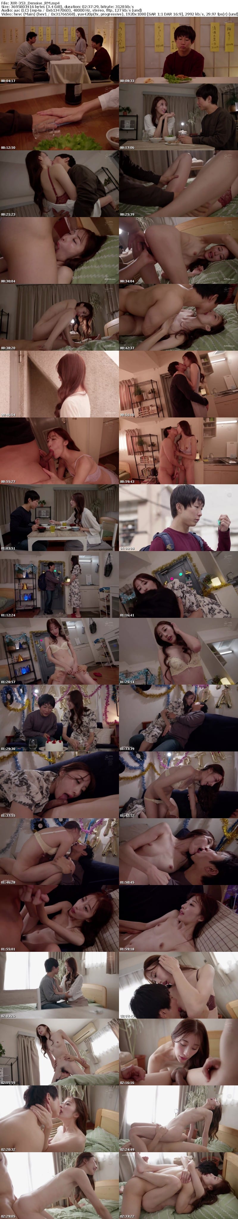 [Reducing Mosaic] JUR-353 合鍵をもらった人妻が、男子学生が卒業するまで中出しされた一人暮らし部屋。 星宮一花