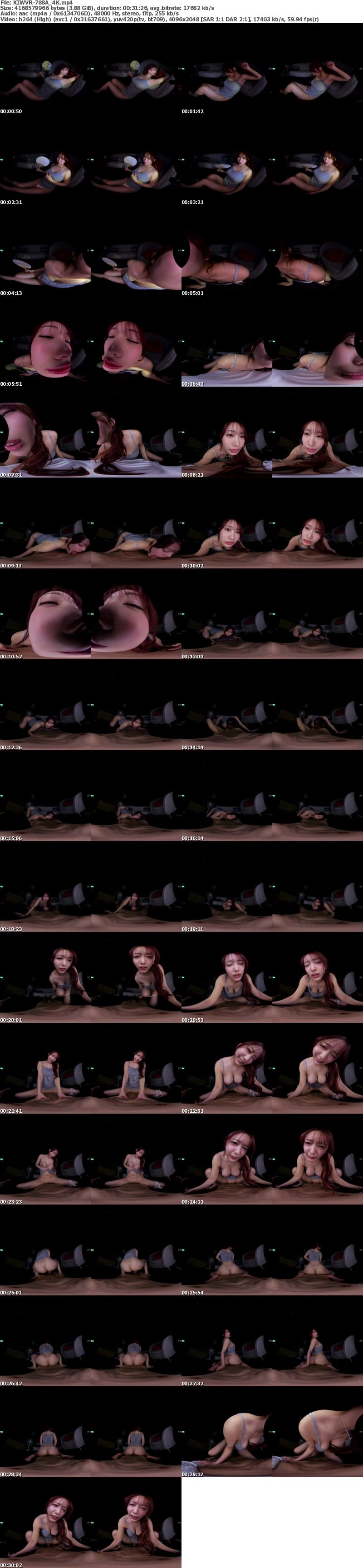 [VR] KIWVR-788 【VR】【8K】真夏の暑い夜…30日間禁欲生活していた会社の爆尻爆乳の先輩が僕の汗に発情し馬乗りになって襲ってきた発情イキ狂いSEX 弥生みづき