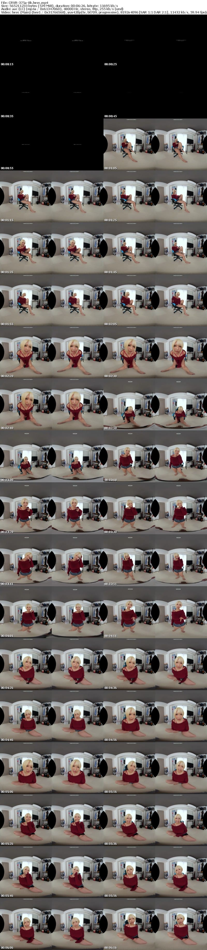 [VR] CRVR-375 【VR】【8KVR】果たして噂は本当なのか？勃起したアレを見せるとヤラせてくれると噂の先輩にオレの愚息を見せてみたッ！ 乙アリス