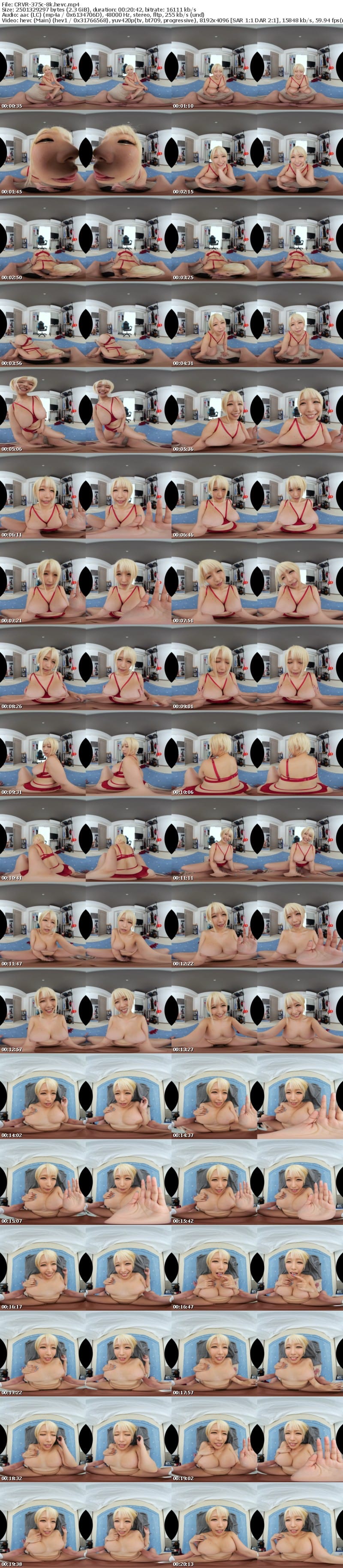 [VR] CRVR-375 【VR】【8KVR】果たして噂は本当なのか？勃起したアレを見せるとヤラせてくれると噂の先輩にオレの愚息を見せてみたッ！ 乙アリス