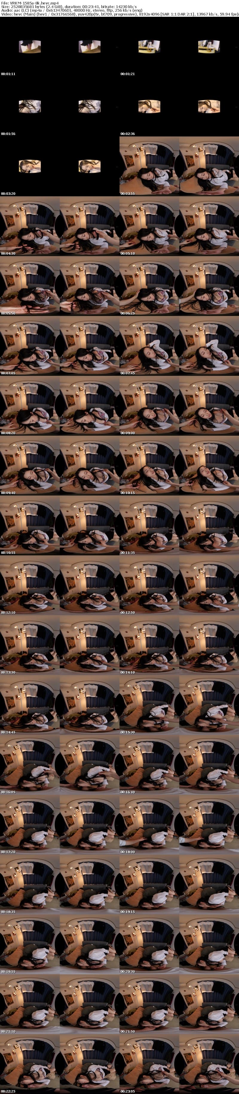 [VR] VRKM-1585 【VR】これぞ8K！酔いつぶれた元カノの濡れ髪がエロすぎて… 月野かすみ