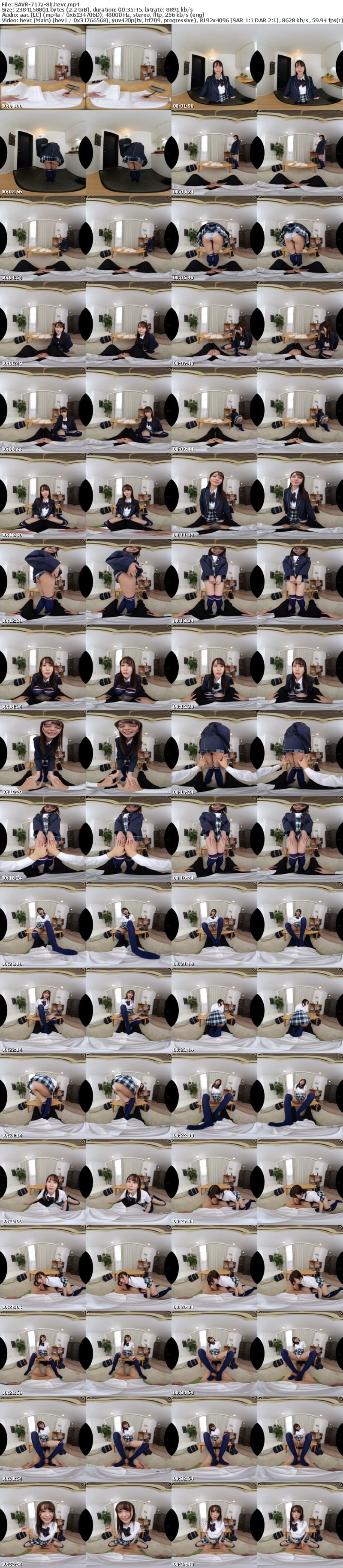 [VR] SAVR-717 【VR】色白もちもち絶対領域 テストに負けたクラスの美少女はボクの遺伝子を求めて魅力的なプニもち太ももで誘惑し続ける