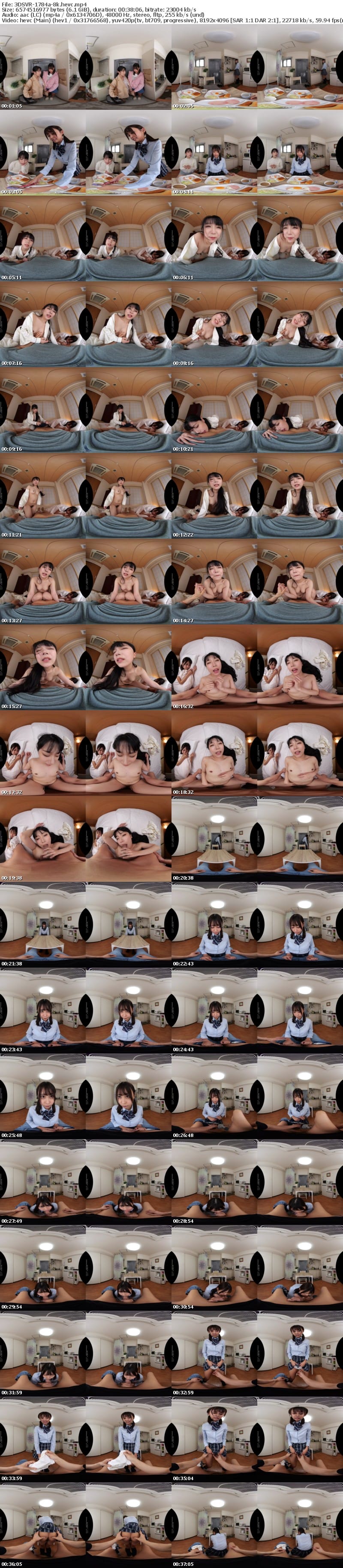 [VR] 3DSVR-1784 【VR】【8K】シングルマザーの連れ子が思春期で。嫁との激しいセックス見せつけたらママの真似をしたがって- 那津乃ちなみ