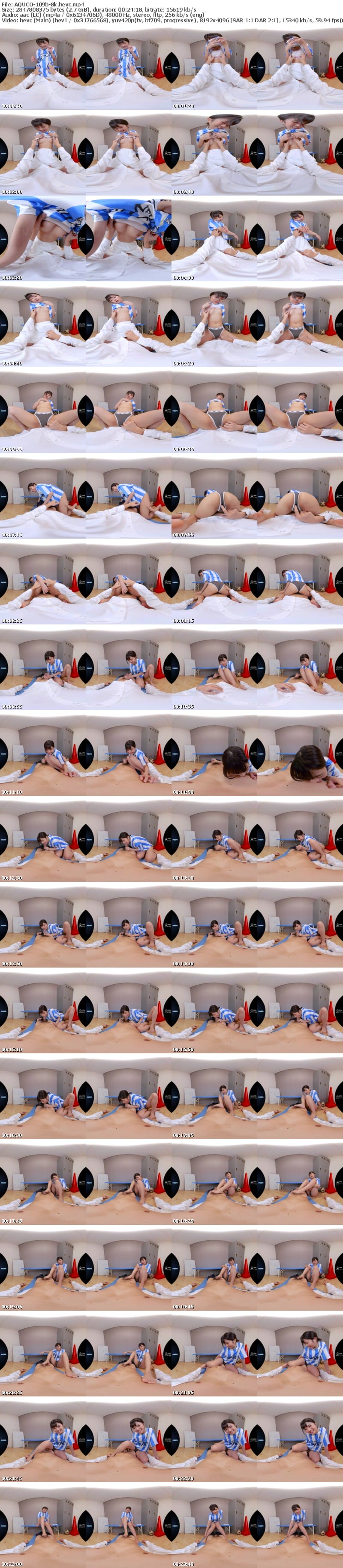 [VR] AQUCO-109 【VR】女子サッカー部の汗臭い足と鍛え上げた足技！部室で汗だくになりながら青春中出しハットトリック 市川りく