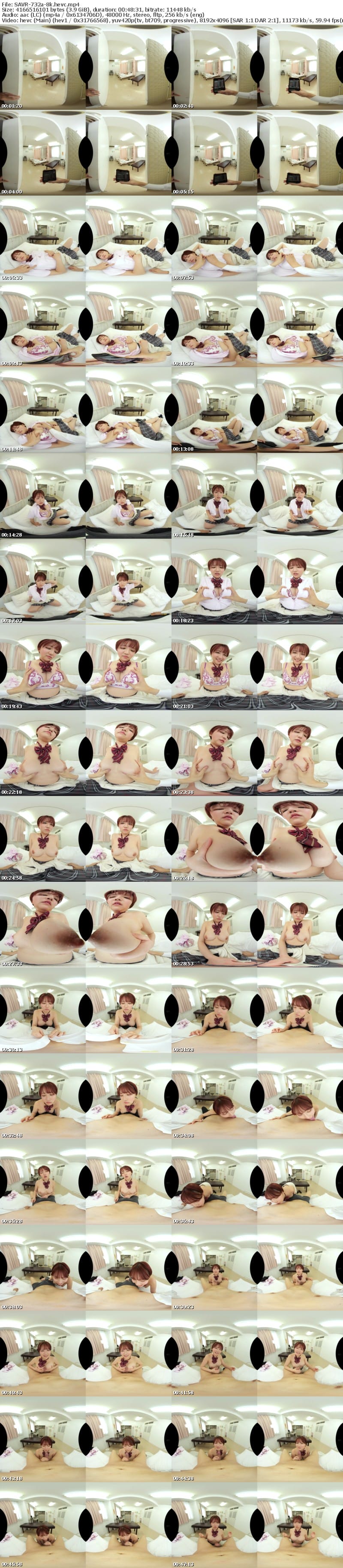 [VR] SAVR-732 【VR】やべっ！不良で巨乳の天月さんだ…。