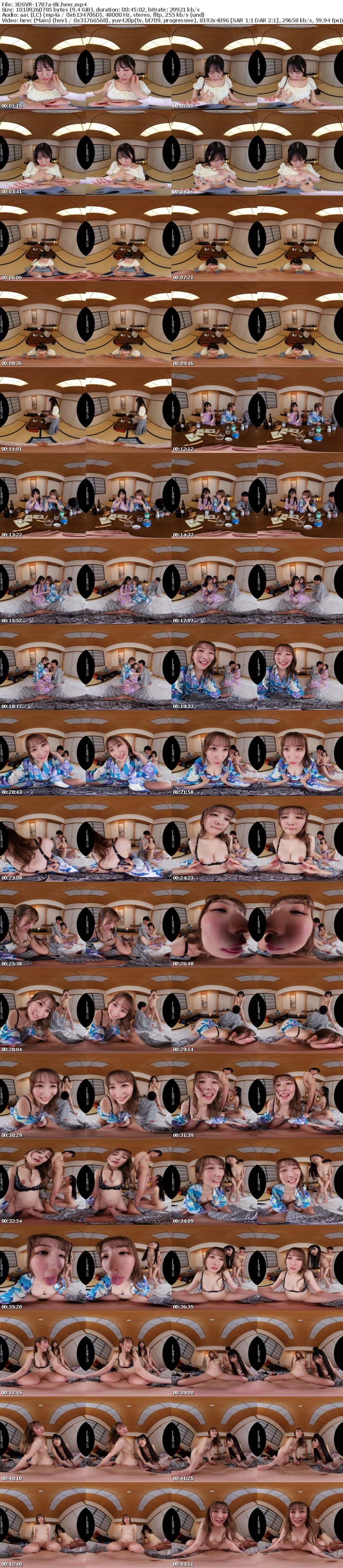 [VR] 3DSVR-1787 【VR】【8K】夫婦交換スワッピング旅行 親友夫婦と旅先で一夜限りの妻交換