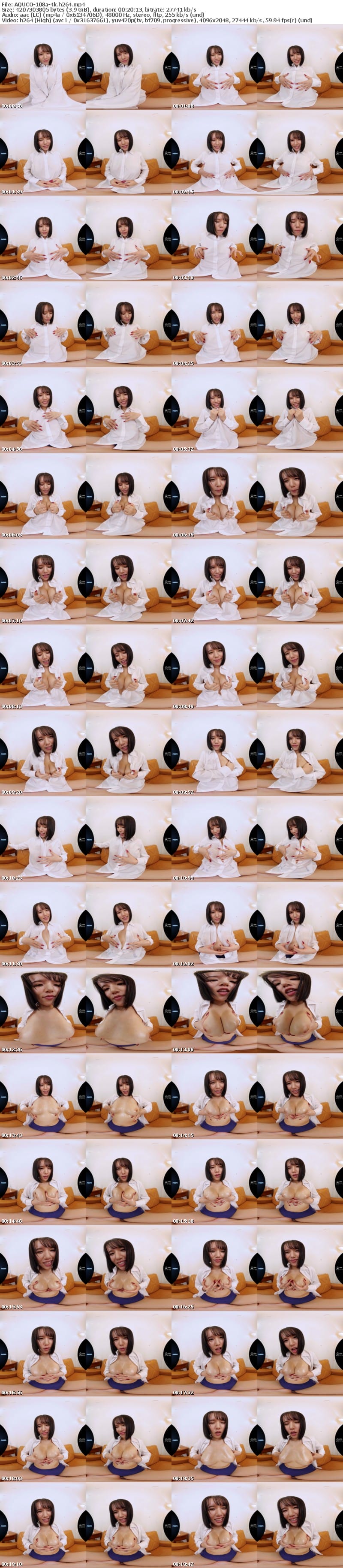 [VR] AQUCO-108 【VR】如月りいさのぷるるんおっぱいを100％堪能するVR