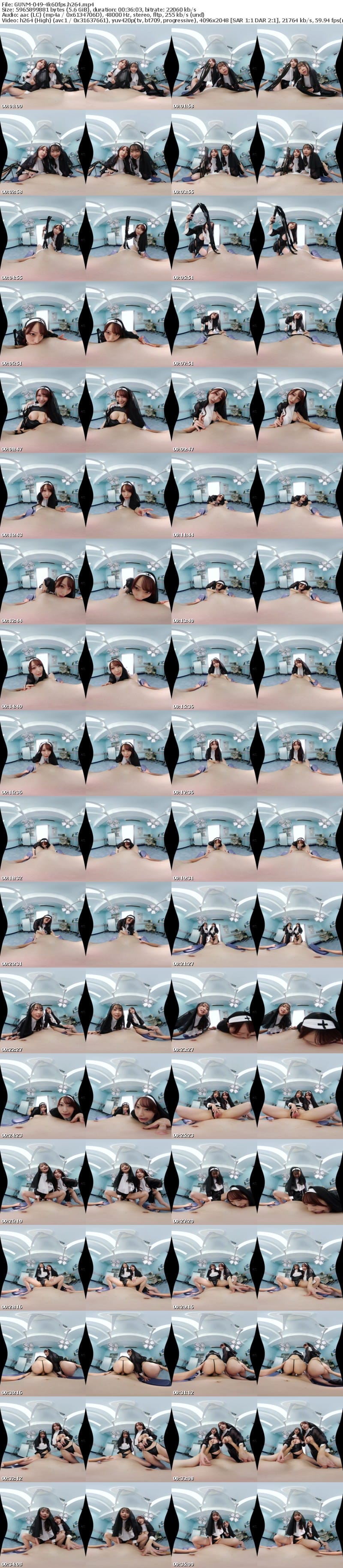 [VR] GUNM-049 【VR】弥生みづき、望月つぼみ VR 目が覚めたら叡智な世界だった。2 世界線変動率0.114072％