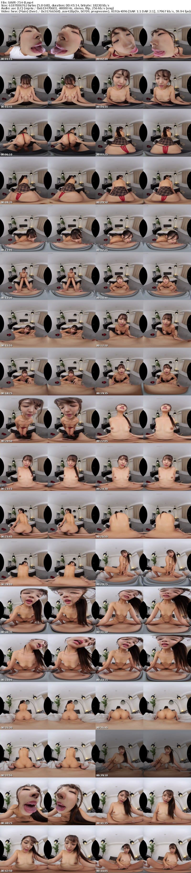 [VR] SAVR-754 【VR】ここは獣司書のテリトリー 図書館で見定め、行きつけのホテルで捕食する動物のような繁殖行動 木下ひまり