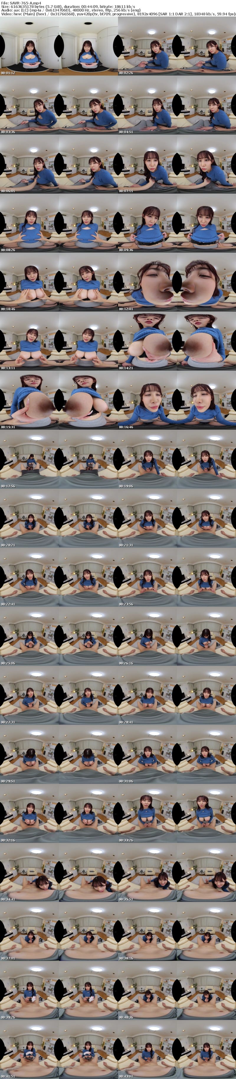 [VR] SAVR-765 【VR】本指をためらう底なしの性欲…ヌキ過ぎてお客のチ●ポがバカになっちゃう爆乳デリ嬢の猛烈パイズリ 二羽紗愛