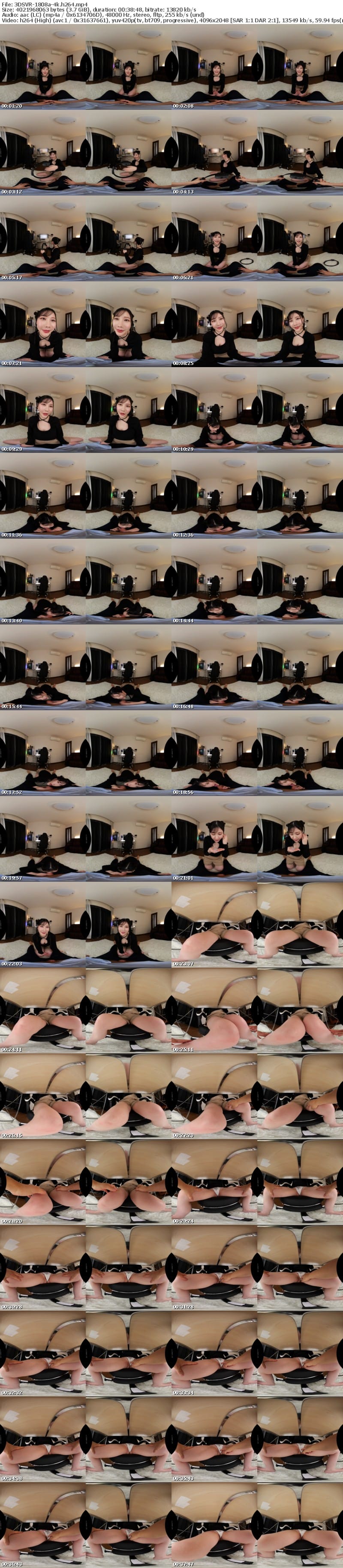 [VR] 3DSVR-1808 【VR】【8K】配信者藍芽さんにビ●ツを大量に投げていたらDMからのオフパコセックスに～！ 藍芽みずき