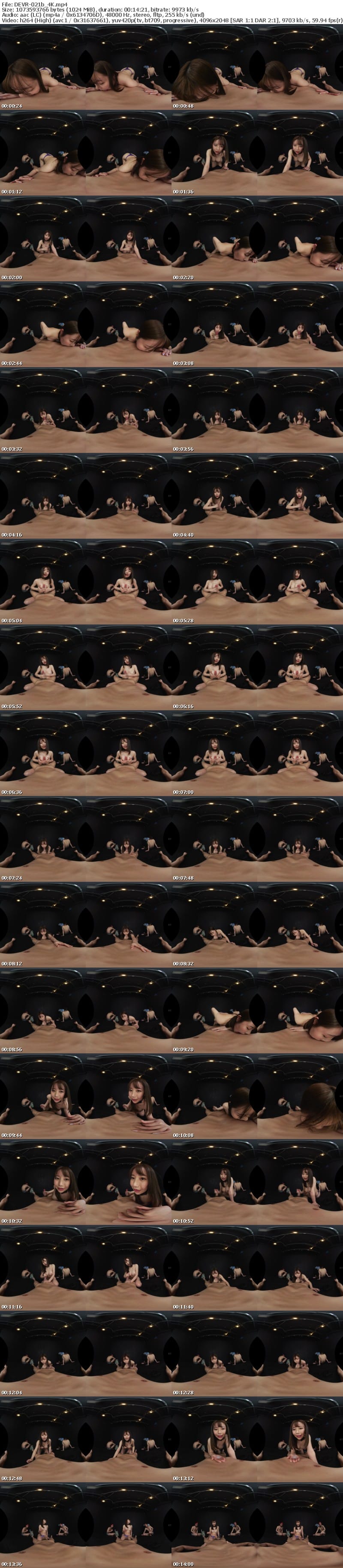 [VR] DEVR-021 【VR】極限状態！セイシをかけたDATH GAME（ダスゲーム） ～名前も知らぬ他人と密室の中でイキ抜く方法を探せ！～ 流川莉央