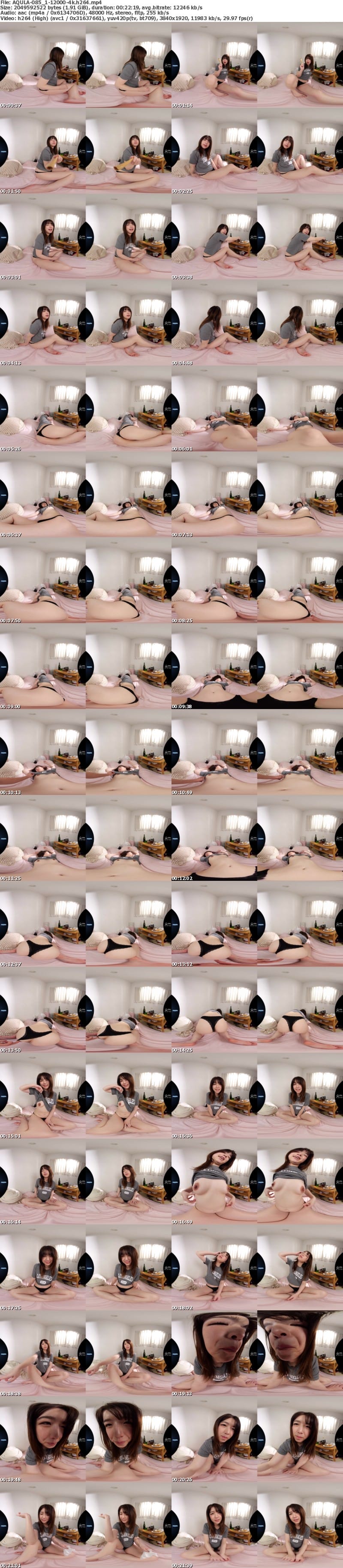 [VR] AQULA-085 【VR】初めてのキスはお酒の味。汚部屋で暮らすアル中の叔母に筆下ろしされたあの日 花狩まい