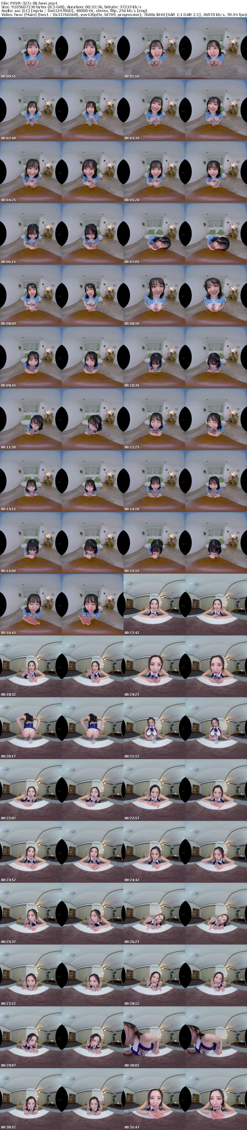 [VR] PXVR-327 【VR】超接近！おシャブりディルド美女8人の極上フェラテクをノーモザ堪能VR【8K】
