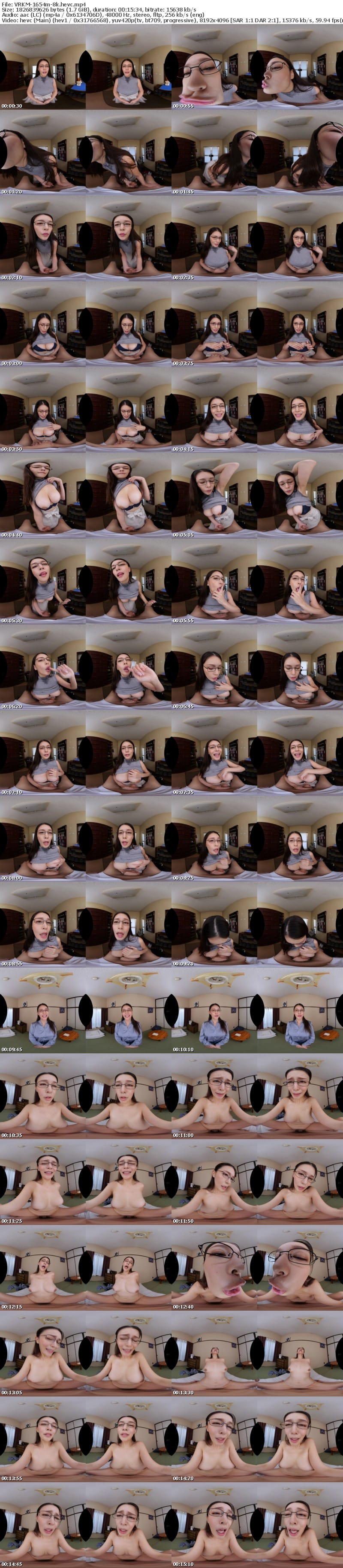 [VR] VRKM-1654 【VR】寒い夜だから…あなたと抱き合いたくて♪密着対面座位8KBEST