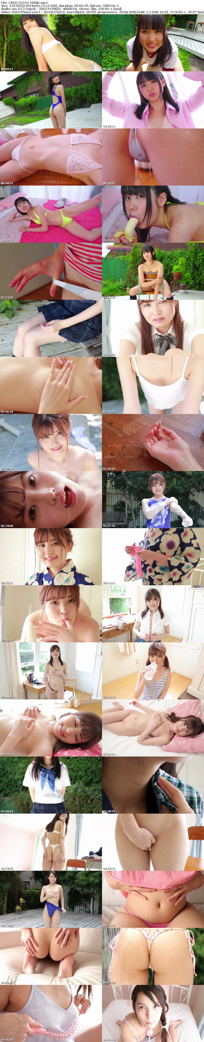 [CAND-01244] 純系シリーズセレクションVol.1 純系美少女たちの戯れ 木村怜門、田宮春陽、櫻井愛莉