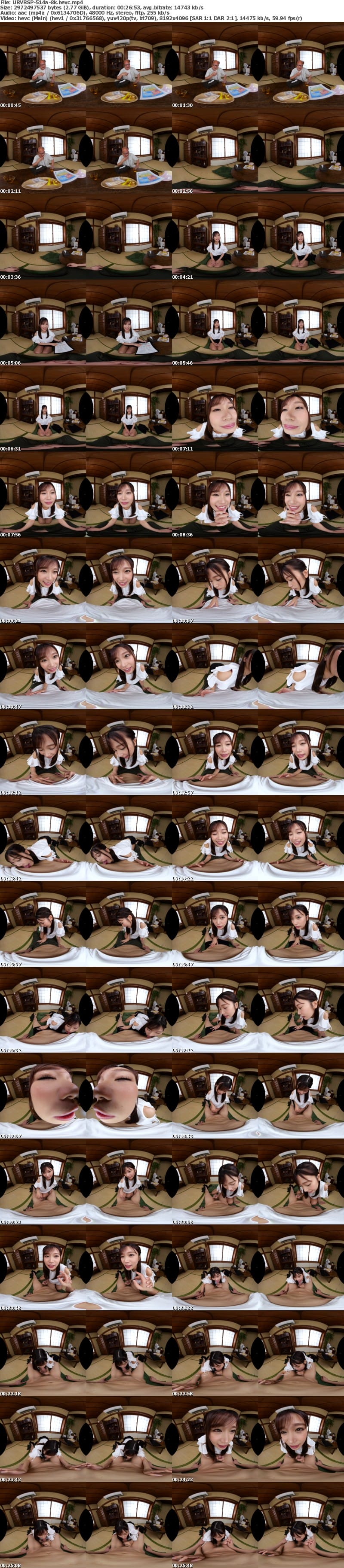 [VR] URVRSP-514 【VR】【8K】田舎の誘惑訪問販売 ～美波の過激なお礼サービス～ 前田美波