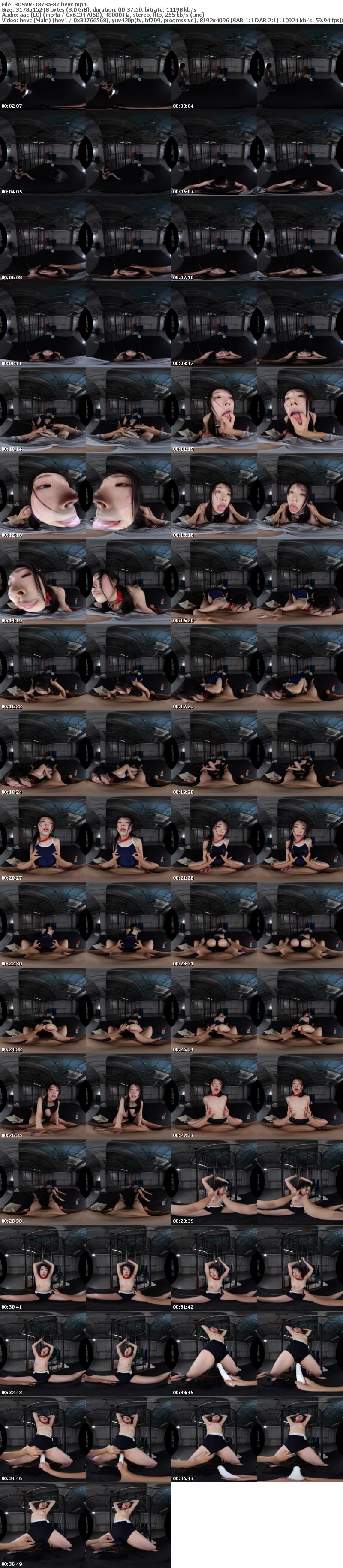 [VR] 3DSVR-1873 【VR】【8K】脱法スク水ヘルス 親無し、家無し、会話不能でヤク中。本能だけで身体を売って暮らす少女。 皆月ひかる