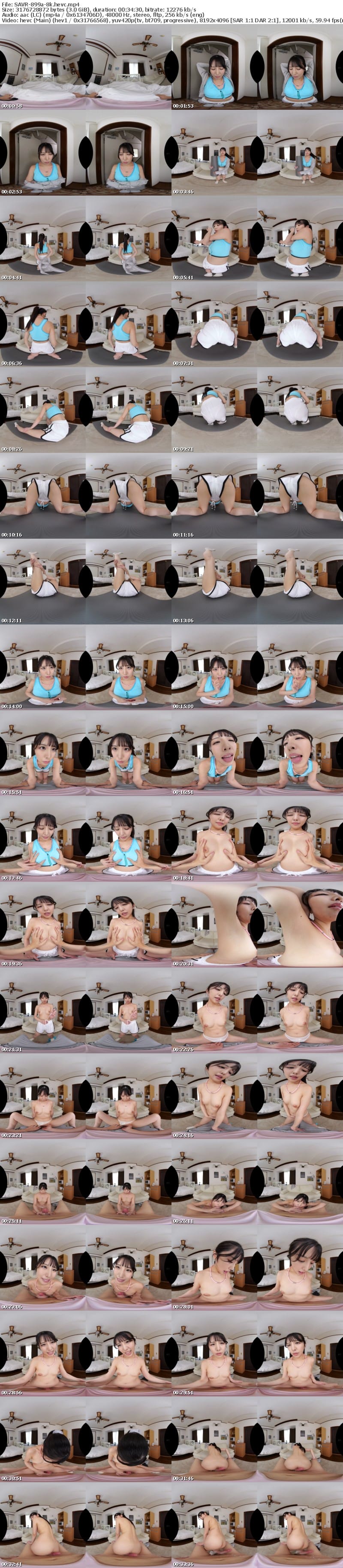 [VR] SAVR-899 【VR】早朝から…汗まみれのランニングお姉さんと。朝ジョギングで鍛えた腰振りとキツキツ膣で早起きホヤホヤの勃起チ●ポを何度も搾り取ってきます。