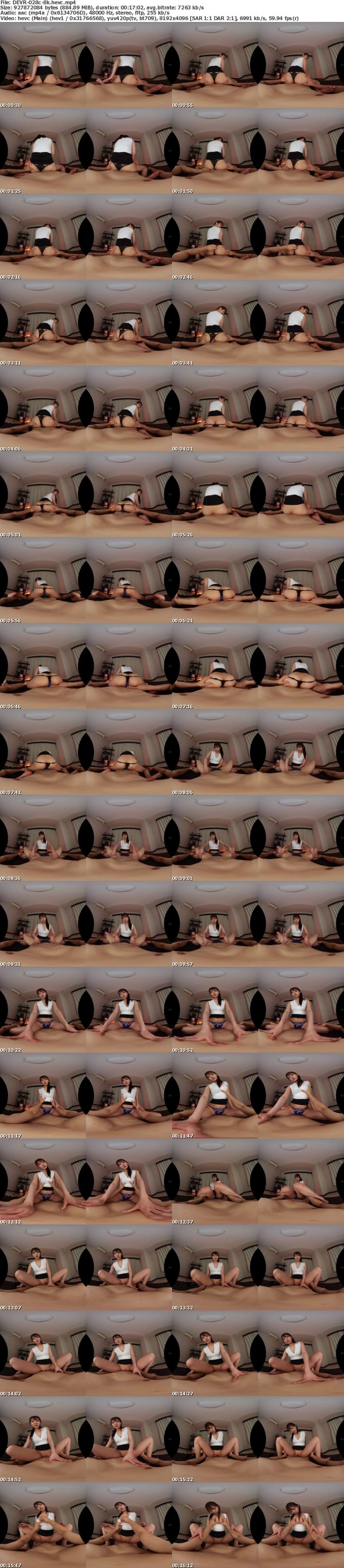 [VR] DEVR-028 【VR】本番禁止のマンション型メンズエステで生本番できちゃいました。 蒼乃美月