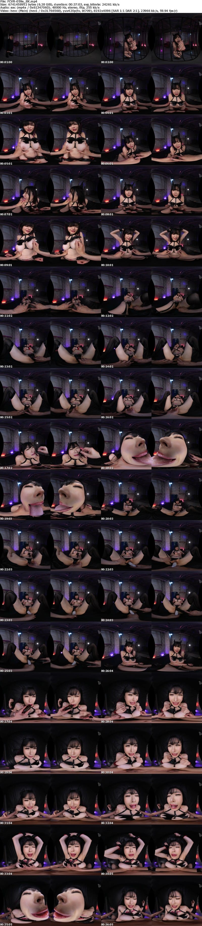 [VR] FCVR-059 【VR】【Fitch高画質8K肉感VR】魔力ゼロで無力の愚かな爆乳サキュバス 地下牢に監禁し淫魔の姿に覚醒させる媚薬漬け育成レ●プ 辻井ほのか