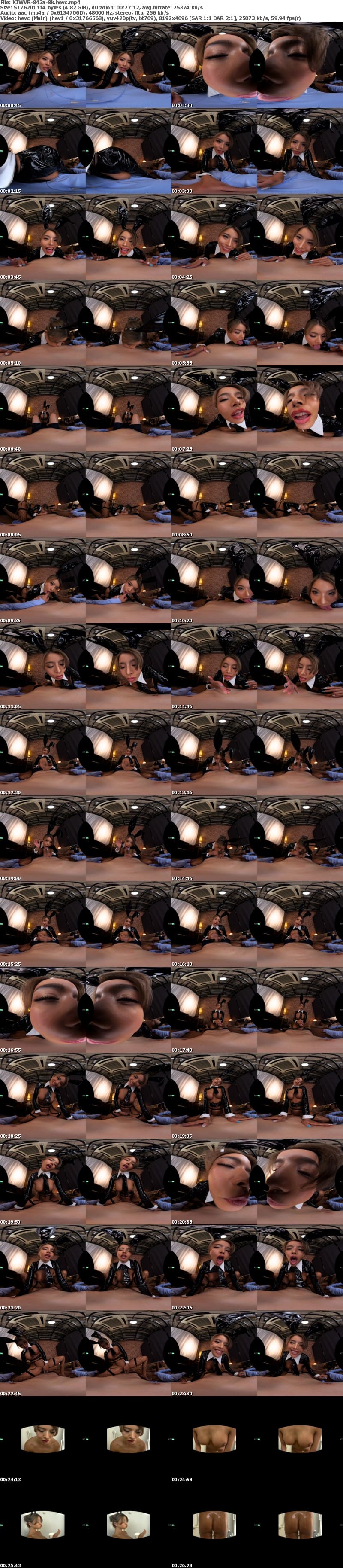 [VR] KIWVR-843 【VR】【8K】本番禁止なんて無視！！！小悪魔ウサギの痴女黒GALがガンガン生ハメ中出し搾取してくる逆バニーマットヘルス 黒咲華