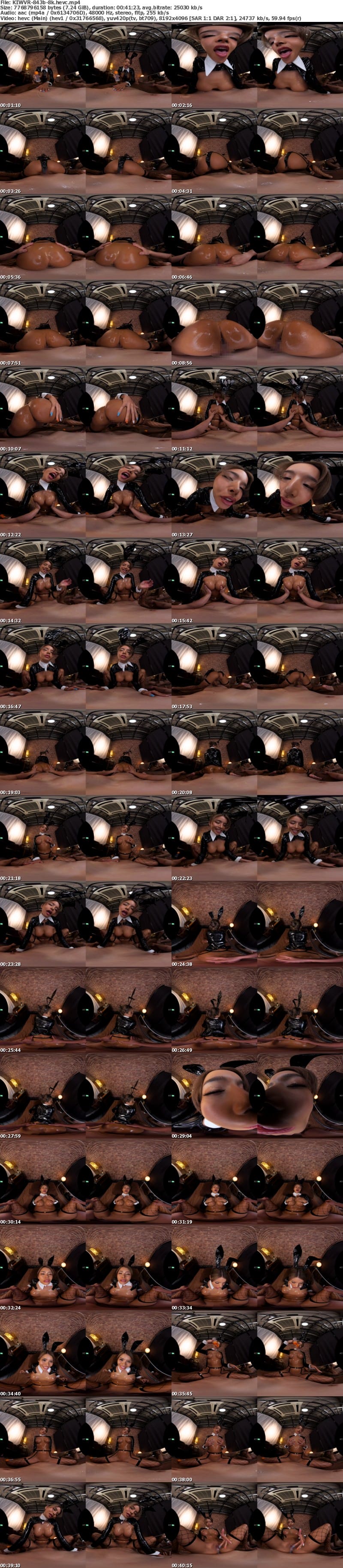 [VR] KIWVR-843 【VR】【8K】本番禁止なんて無視！！！小悪魔ウサギの痴女黒GALがガンガン生ハメ中出し搾取してくる逆バニーマットヘルス 黒咲華