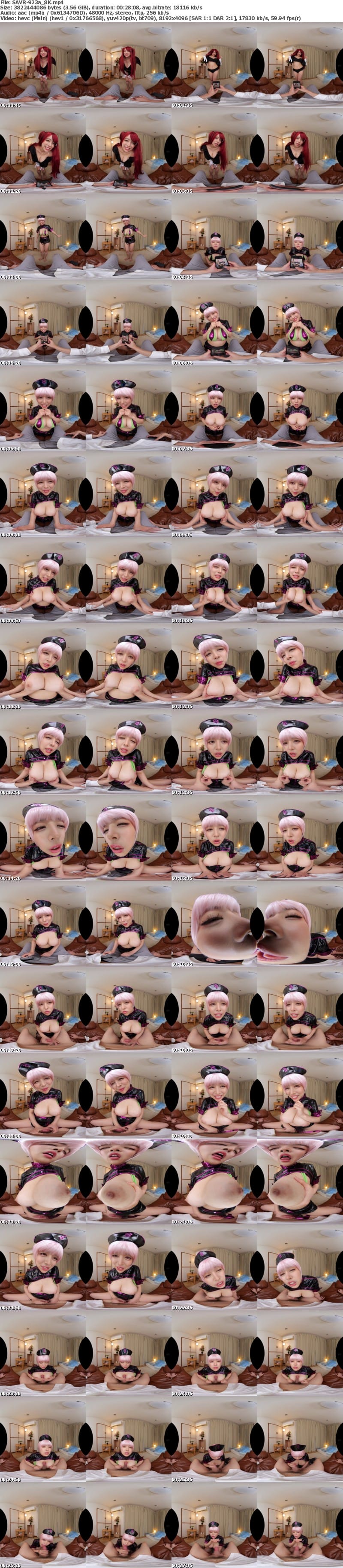 [VR] SAVR-923 【VR】憧れのアニメ乳堪能！！倍率10，000倍の超人気レイヤーと2人きりオフ会で秘密のSEX！！生ハメ中出しOK爆乳揺れまくりオフパコ3コスチューム 羽月乃蒼