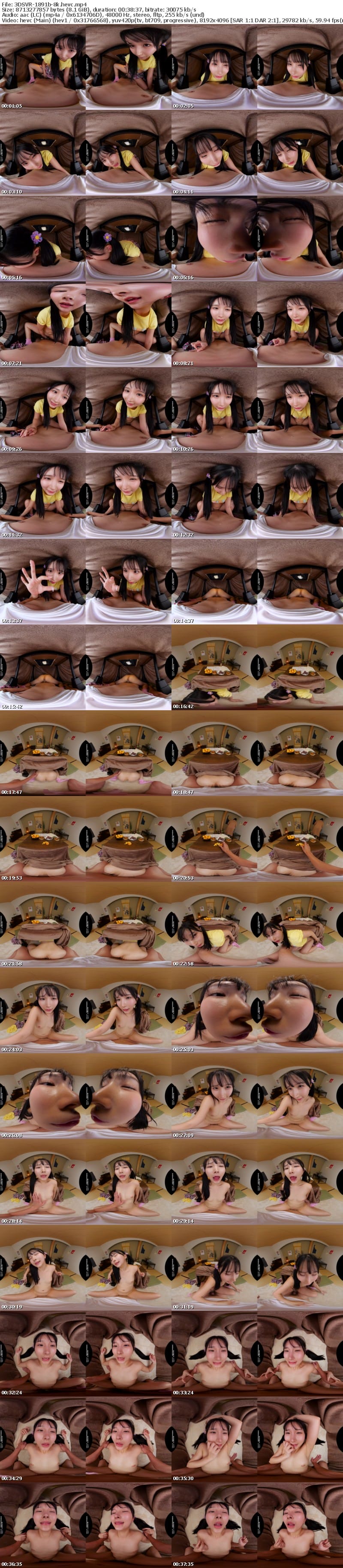 [VR] 3DSVR-1891 【VR】【8K】7の段は苦手だけど乳首いじりは100点満点な妹とこたつの中で常に密着生ハメピストン！！由良かな