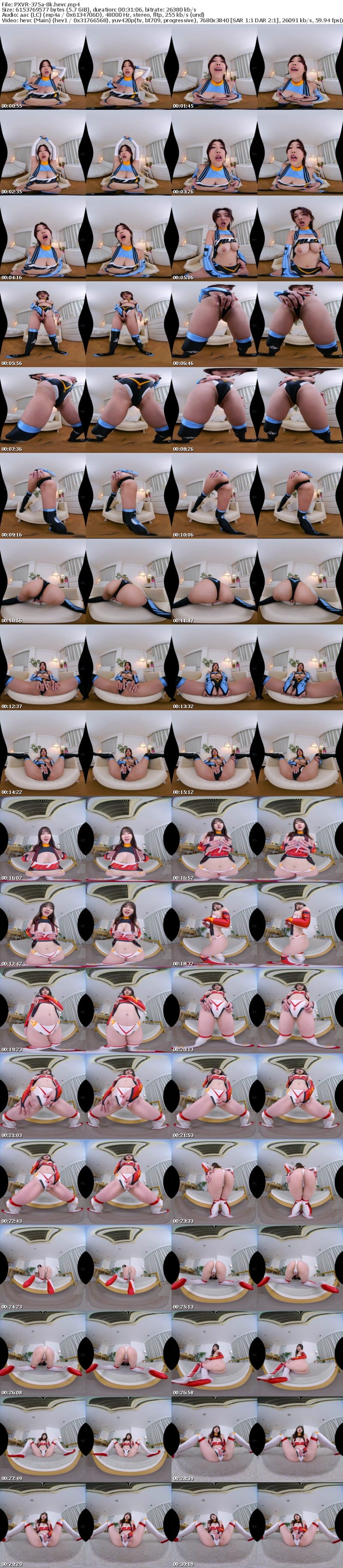 [VR] PXVR-375 【VR】超接近！！食い込みオマ●コ見せつけハイレグオナニーVR【8K】