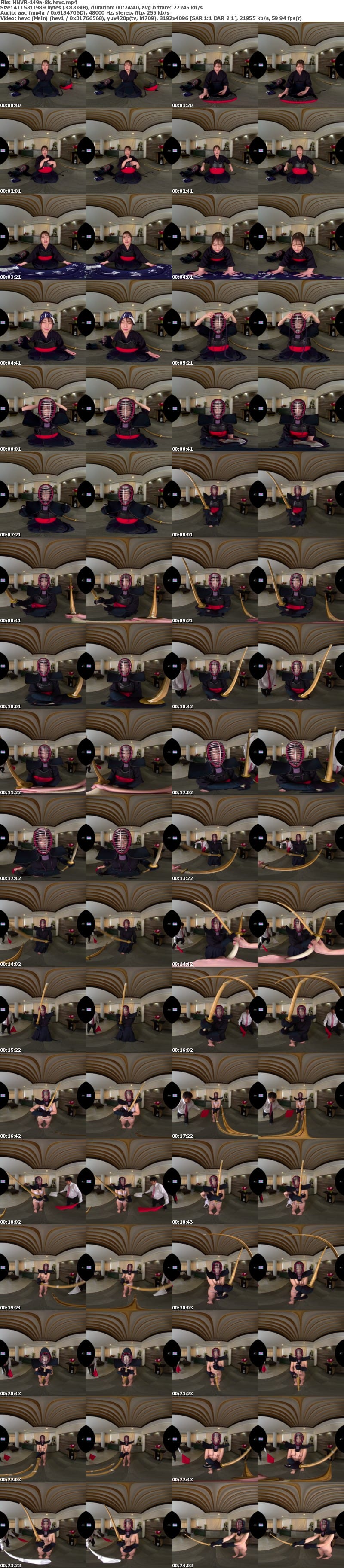 [VR] HNVR-149 【VR】全裸剣道美少女から1本とったらナマ中出し