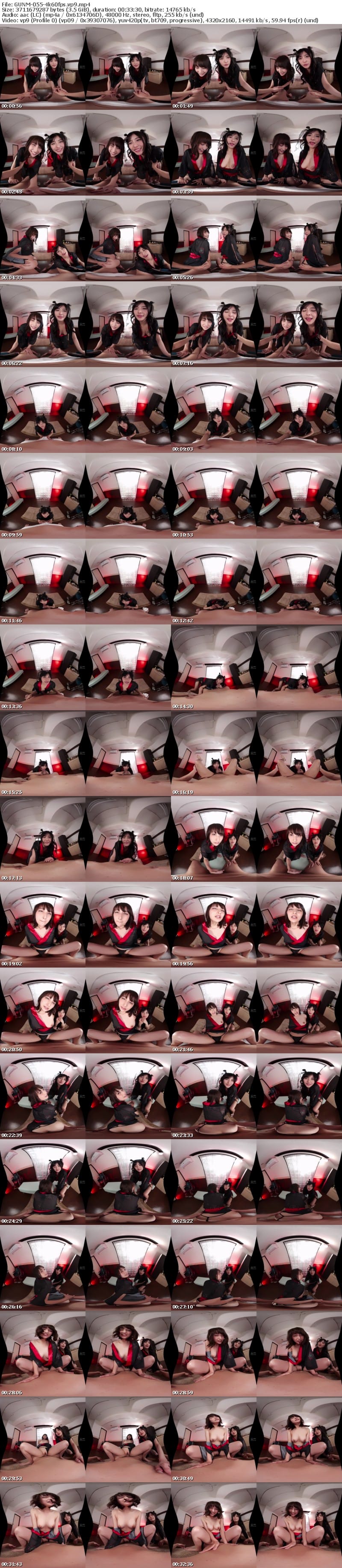 [VR] GUNM-055 【VR】目が覚めたら叡智な世界だった…2/3 本田瞳、似鳥日菜