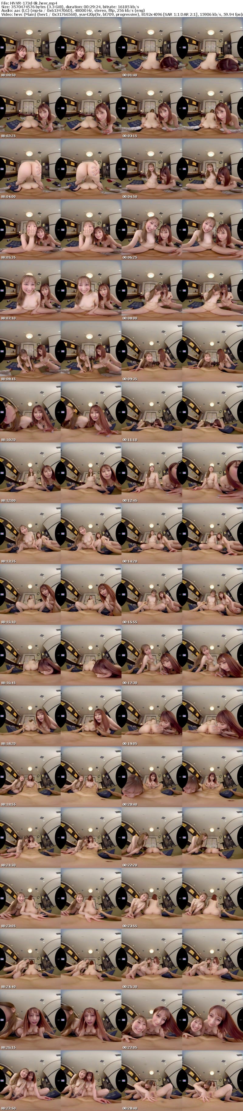 [VR] HNVR-173 【VR】即セックスしたい女子だけが集まる相席居酒屋VR SEX発展率100％！？3組の女子ペアと連続ハーレム逆3Pスペシャル