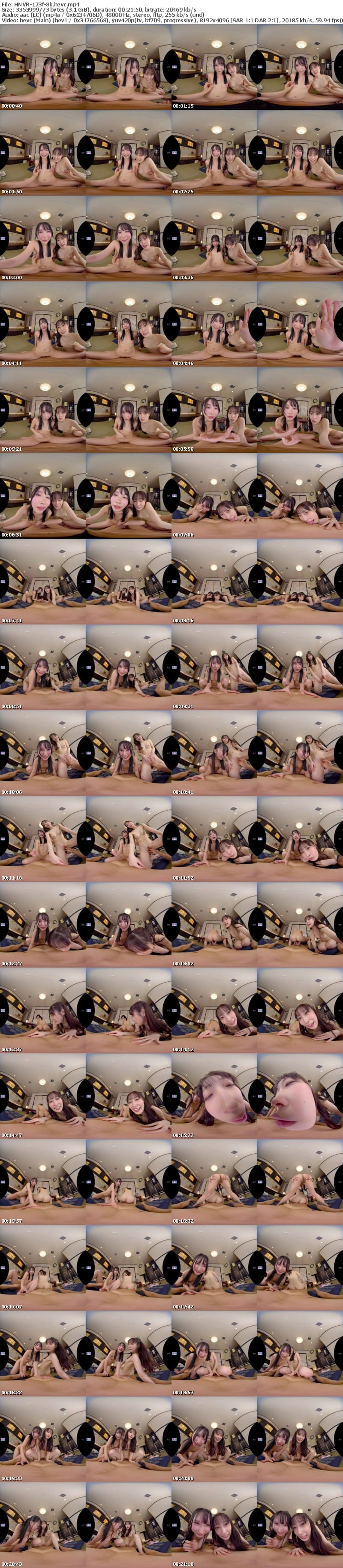 [VR] HNVR-173 【VR】即セックスしたい女子だけが集まる相席居酒屋VR SEX発展率100％！？3組の女子ペアと連続ハーレム逆3Pスペシャル